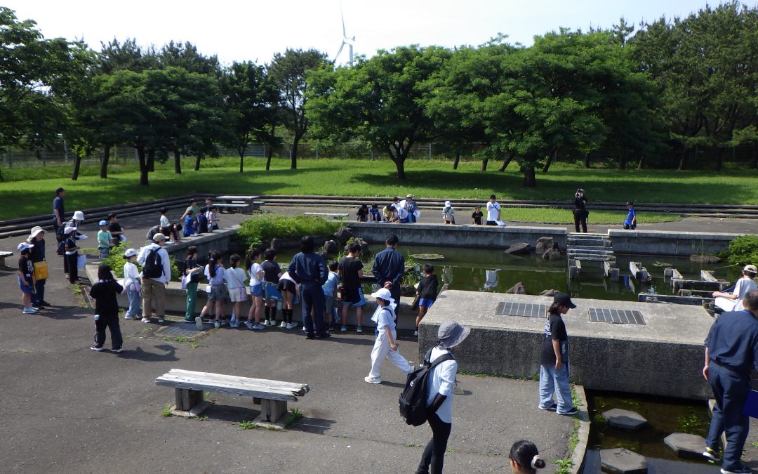 最近のご見学者《秋田市立土崎・土崎南小学校》